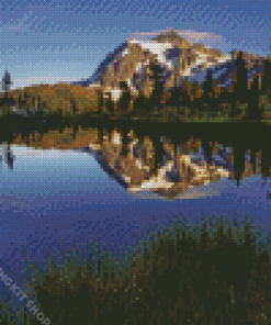 Mt Baker Landscape Diamond Painting