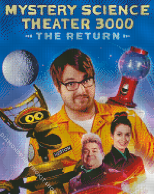 Mystery Science Theater Diamond Painting