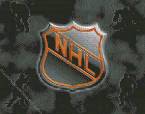 National Hockey League Logo Diamond Painting