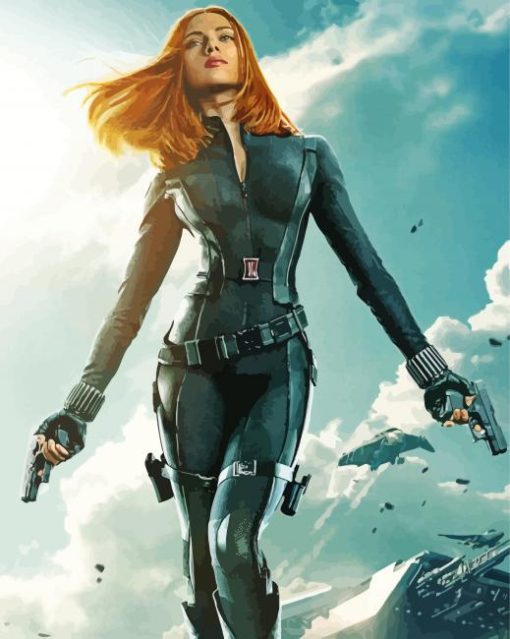 Natasha Romanoff Marvel Diamond Painting