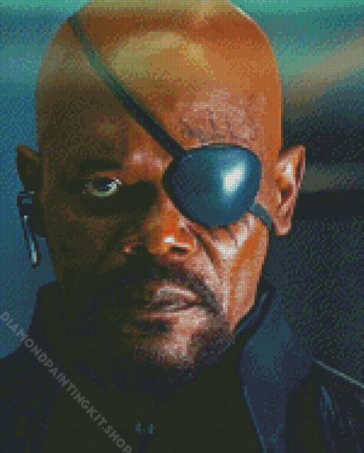 Nick Fury Diamond Painting