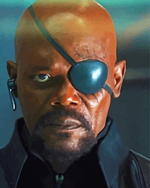 Nick Fury Diamond Painting