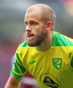 Norwich City Football Player Diamond Painting