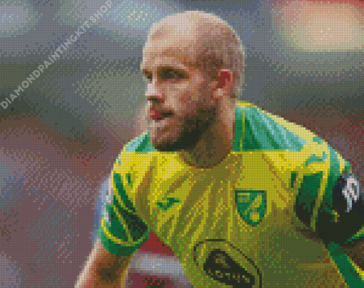 Norwich City Football Player Diamond Painting