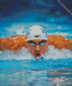 Olympic Swimming Competition Diamond Painting