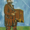 Organ Grinder Pirosmani Diamond Painting