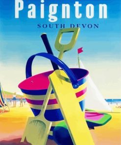 Paignton Poster Diamond Painting