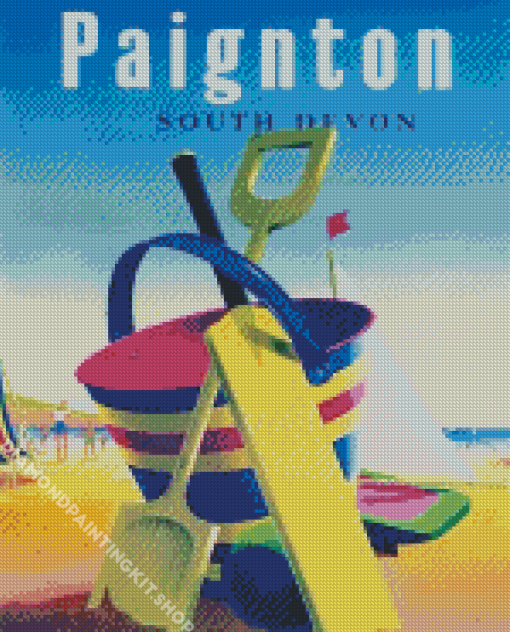 Paignton Poster Diamond Painting