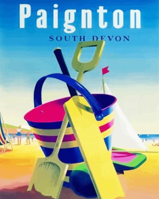 Paignton Poster Diamond Painting