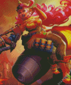 Paladins Video Game Diamond Painting