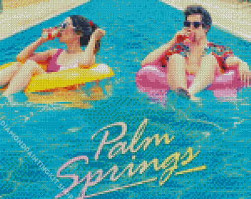 Palm Springs Movie Poster Diamond Painting