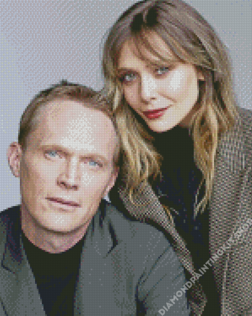 Paul Bettany And Elizabeth Olsen Diamond Painting