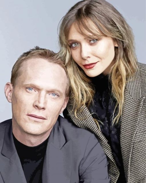 Paul Bettany And Elizabeth Olsen Diamond Painting