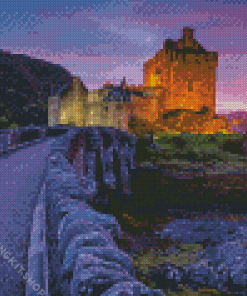 Road To Eilean Donan Castle Diamond Painting