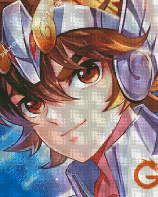 Saint Seiya Character Diamond Painting