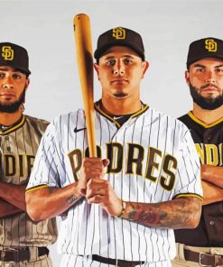 San Diego Padres Baseball Players Diamond Painting