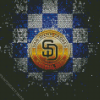 San Diego Padres Logo Diamond Painting