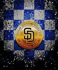 San Diego Padres Logo Diamond Painting