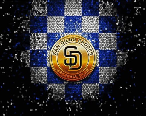 San Diego Padres Logo Diamond Painting