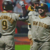 San Diego Padres Players Diamond Painting