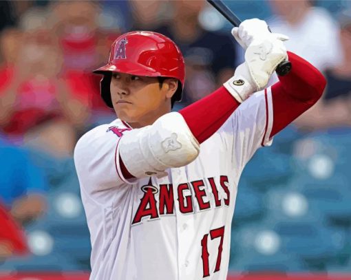 Shohei Ohtani Baseballer Diamond Painting