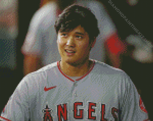 Shohei Ohtani Player Diamond Painting