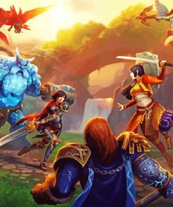 Smite Game Art Diamond Painting