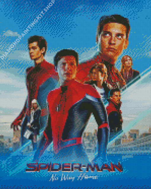 Spider Man No Way Home Movie Diamond Painting