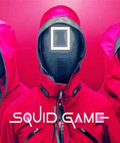 Squid Game Serie Poster Diamond Painting