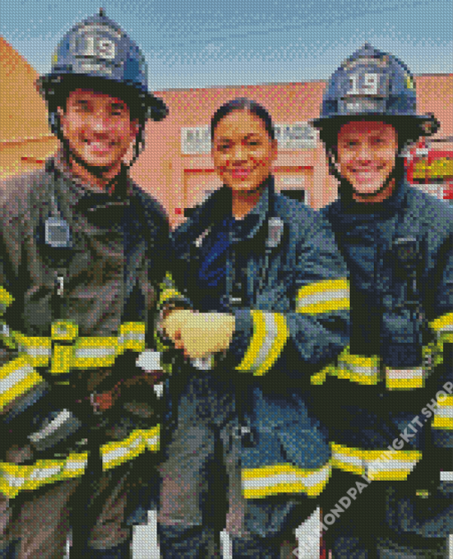 Station 19 Characters Diamond Painting