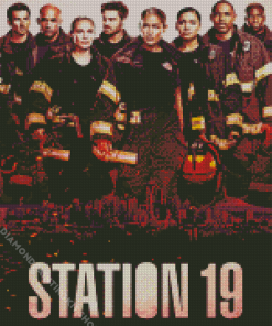 Station 19 Serie Poster Diamond Painting