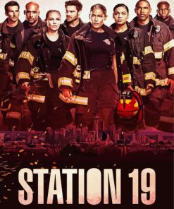 Station 19 Serie Poster Diamond Painting