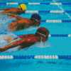 Swimming Competition Diamond Painting