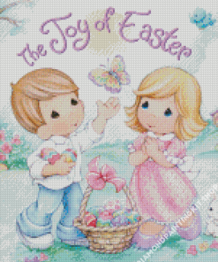 The Joy Of Easter Precious Moments Diamond Painting