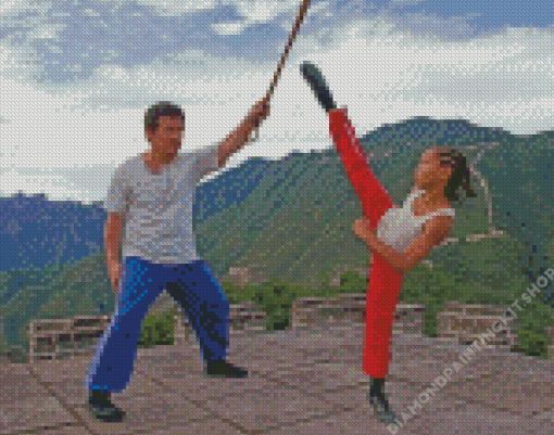 The Karate Kid Characters Diamond Painting