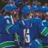 Vancouver Canucks Ice Hockey Player Diamond Painting