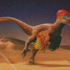 Velociraptor Diamond Painting