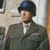 Vintage General George Patton Diamond Painting