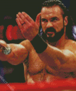 Wwe Wrestler Drew Mcintyre Diamond Painting