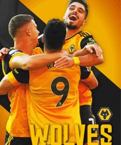 Wolverhampton Wanderers Football Team Diamond Painting