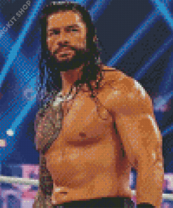 The Wrestler Roman Reigns Diamond Painting