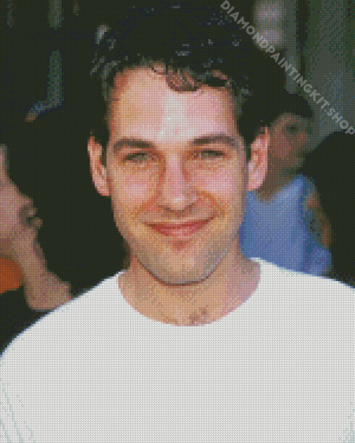 Young Paul Rudd Diamond Painting