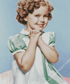 Little Shirley Temple Diamond Painting