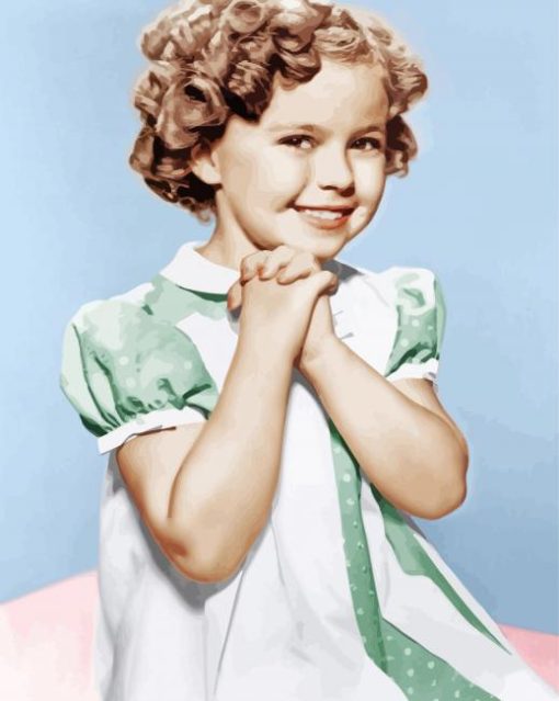 Little Shirley Temple Diamond Painting