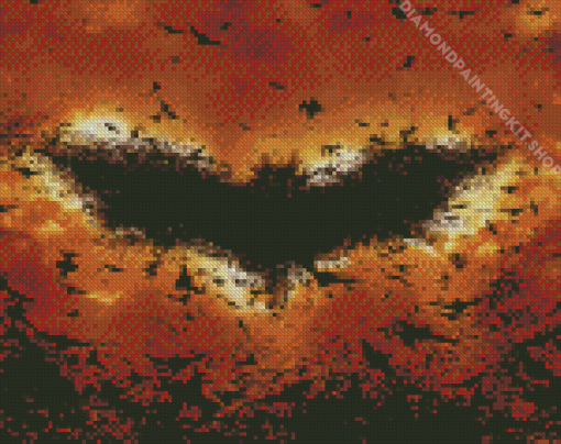 Batman Symbol Diamond Painting