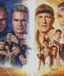 Aesthetic Cobra Kai Diamond Painting