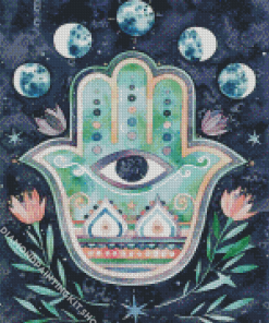 Hamsa Hand Diamond Painting