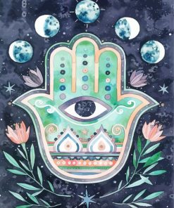 Hamsa Hand Diamond Painting