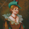 Aesthetic Noble Lady Diamond Painting