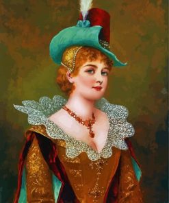 Aesthetic Noble Lady Diamond Painting